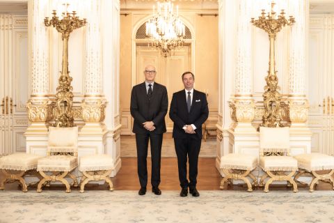 Audience du Président de la Cour supérieure de Justice