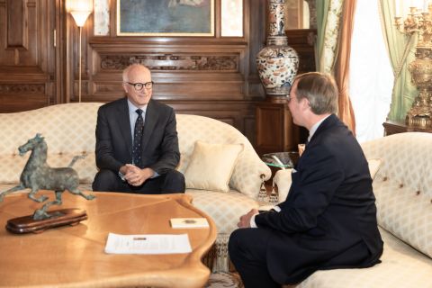 Audience du Président de la Cour supérieure de Justice