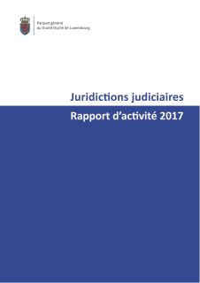 Rapports juridictions judiciaires 2017