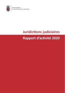 Rapports juridictions judiciaires 2020