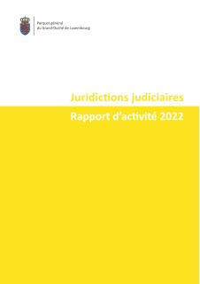 Rapports juridictions judiciaires 2022