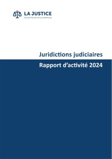 Rapports juridictions judiciaires 2024
